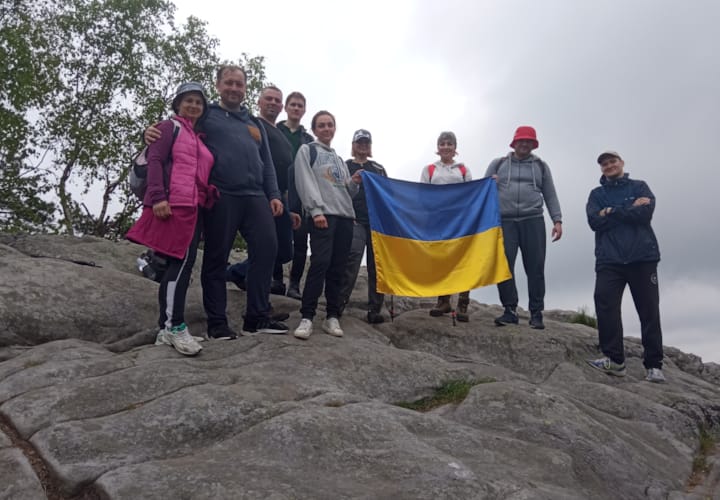 From Mount Kostel to Mount Rusaniv